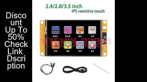 2.4/2.8/3.5 inch LCD TFT Module ESP32 Arduino LVGL WIFI&Bluetooth Development Board 2.8" 240*320 Sma