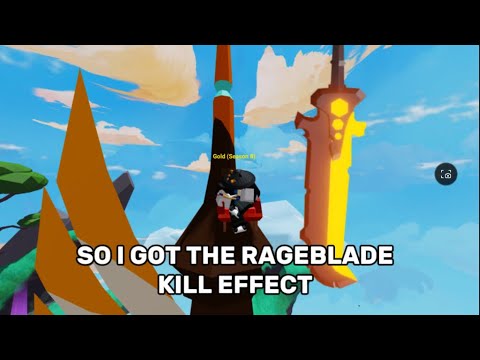 So I got the rageblade kill effect (roblox bedwars) - YouTube
