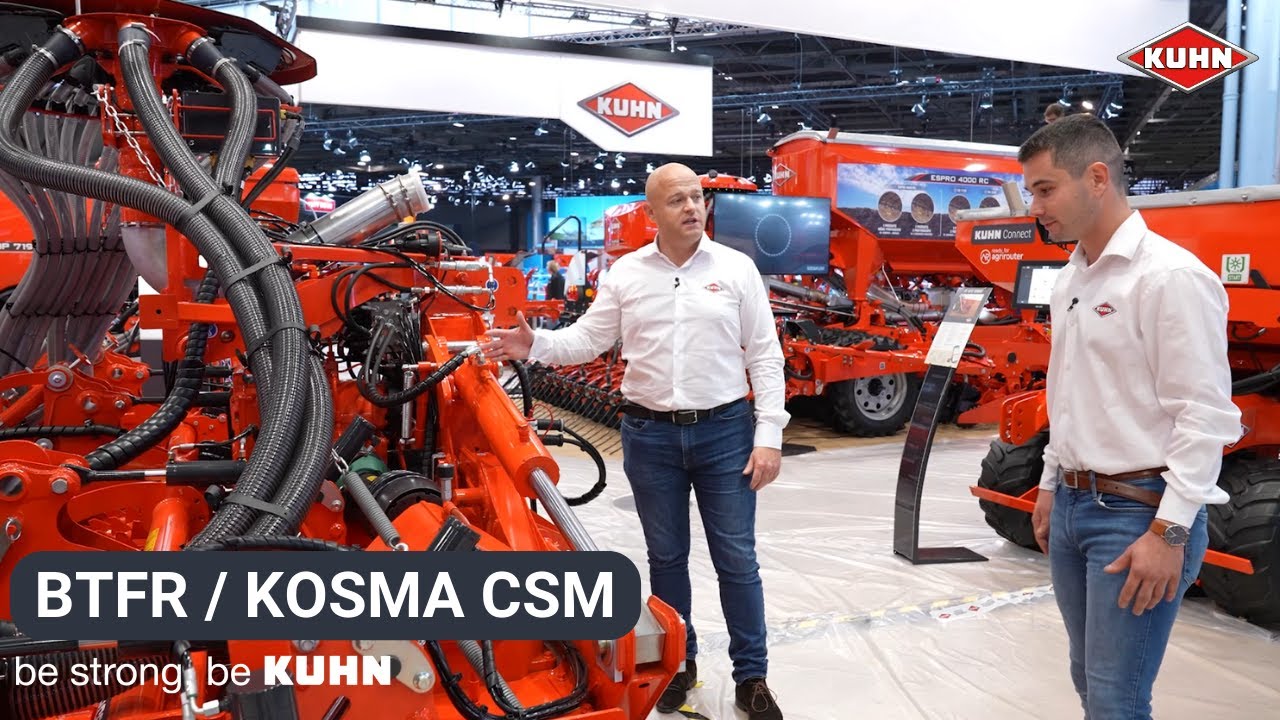KUHN – Présentation Combiné de semis céréales ou monograine BTFR / KOSMA CSM