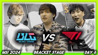 THE INCREDIBLE HULK (MSI 2024 CoStreams | Bracket Stage | Day 6b: BLG vs T1)