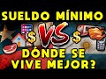 SUELDO MÍNIMO EN CHILE VS ARGENTINA: PRECIOS? DÓNDE SE VIVE MEJOR? ECONOMÍA Y NIVEL DE VIDA