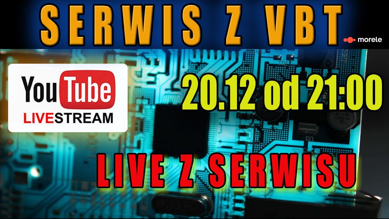 Serwis z VBT - Live!- 20.12 od 