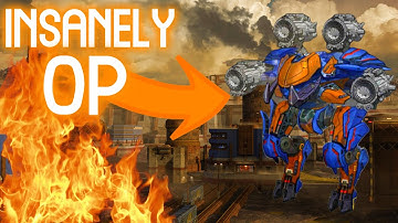 NEW META! New OP Shapeshifting Robot Fafnir Gameplay! - War Robots Test Server Gameplay WR