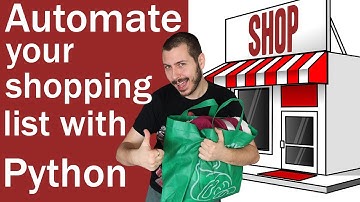 Automate your shopping list with Voice Commands and Email in Python | Speech Recognition