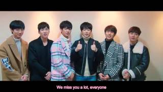 [ENG] 151224 Message from BOYFRIEND has arrived  ♪
