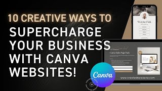 10 Techniques To Instantly Supercharge Your Business With Canva Websites!