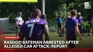 Rashod Bateman arrested after alleged car attack: report