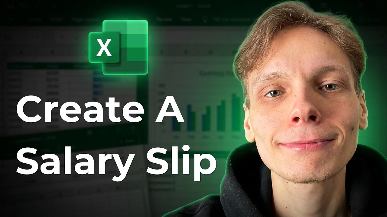How To Create A Salary Slip In Microsoft Excel [2026 Guide] - YouTube