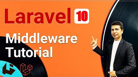 Laravel 10 Middleware Tutorial [PLABSTUDIO]