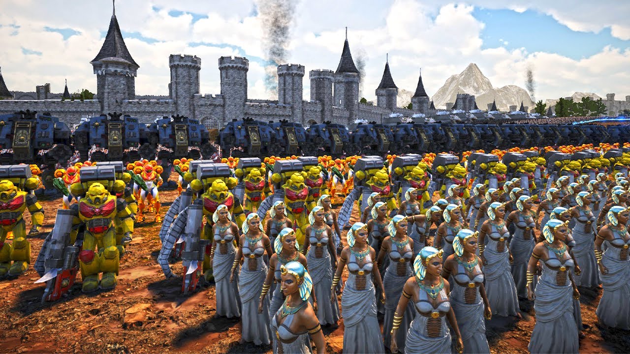 Rover Rider, Dreadnought & Space Marine vs 2.8 Million Alien & ZOMBIES