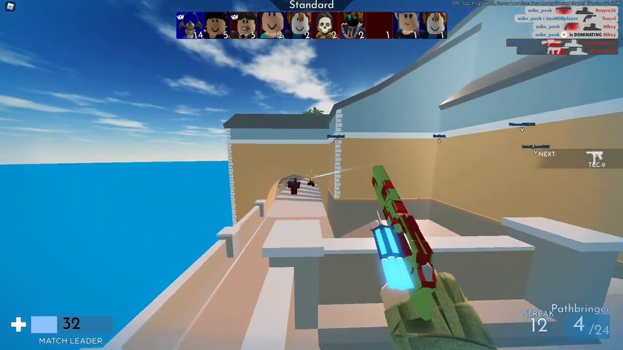 Roblox Arsenal Villa Standard Personal Record lol (