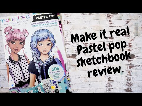 Make It Real Digital Dream Fashion Design Sketchbook