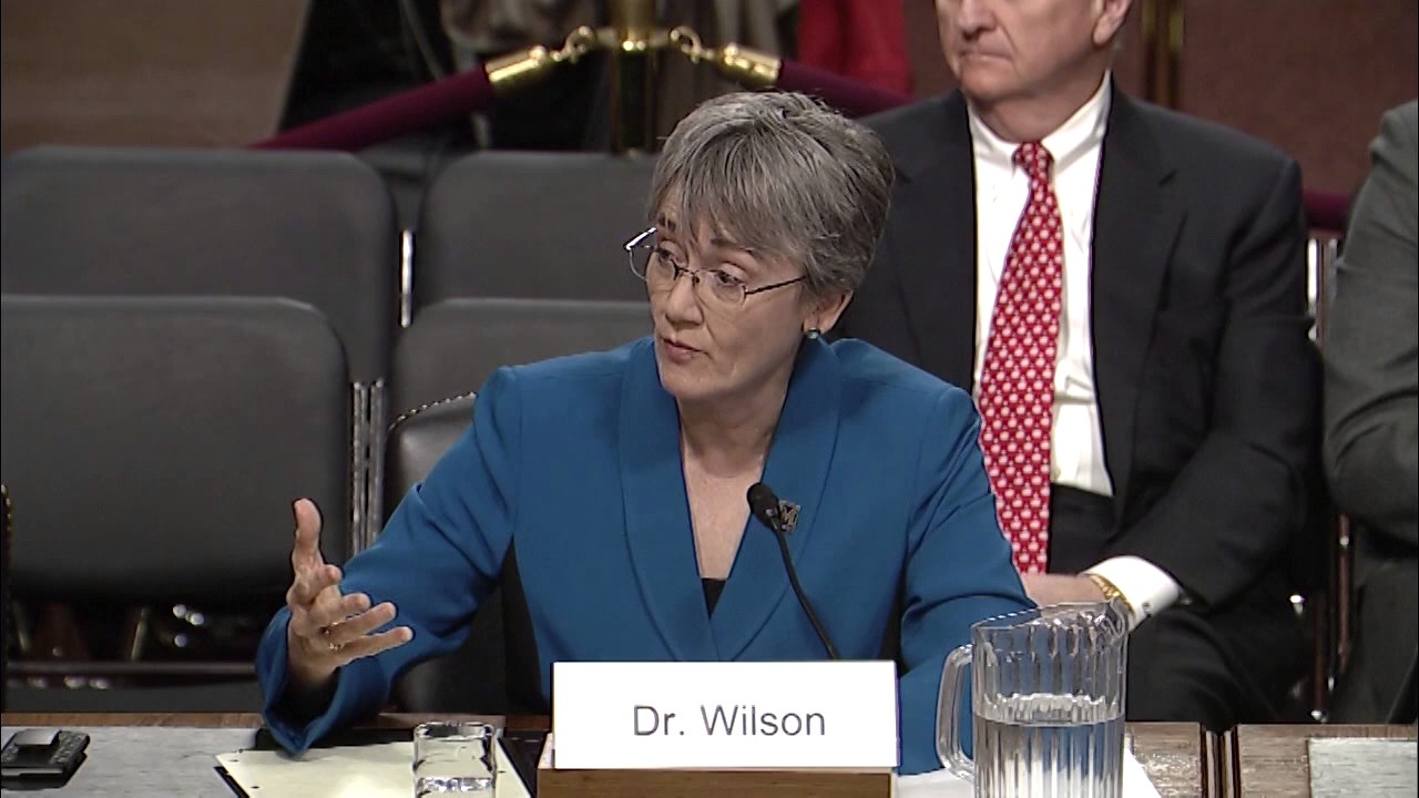 Heinrich Questions Air Force Nominee Heather Wilson