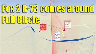 R-73 Fox2 comes full circle Mig-29 Fulcrum #DCS World