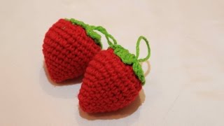 كروشيه فراوله ٢ |crochet strawberry 2