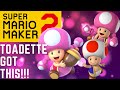 Toadette Adventures Begin Here !! Super Mario Maker 2 Highlights !