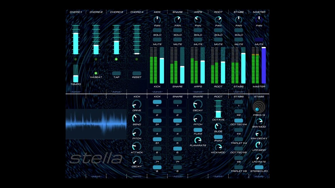 Stella - an Adroit Custom patch
