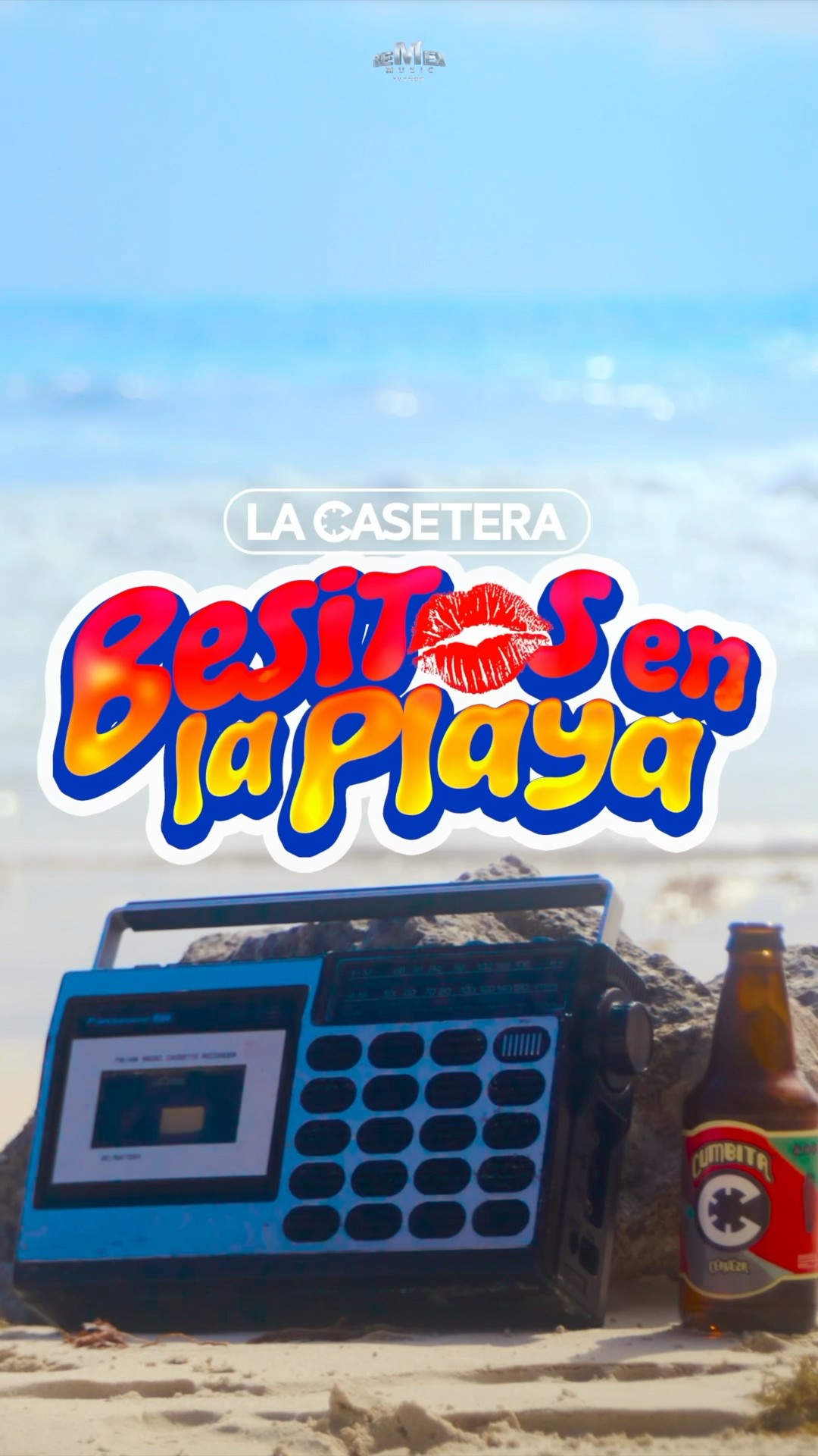 Unos #BesitosEnLaPlaya o que ?? enero 31 lo nuevo de La Casetera papá ???#LaCasetera