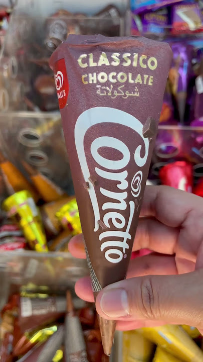 Cornetto Chocolate #icecream #shorts
