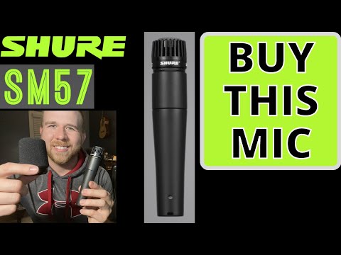 Shure SM57 Microphone Review- Buy This Mic!