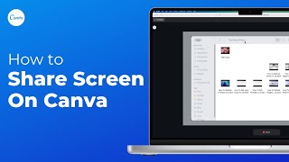 How To Share Screen on Canva - 2025 Easy Guide