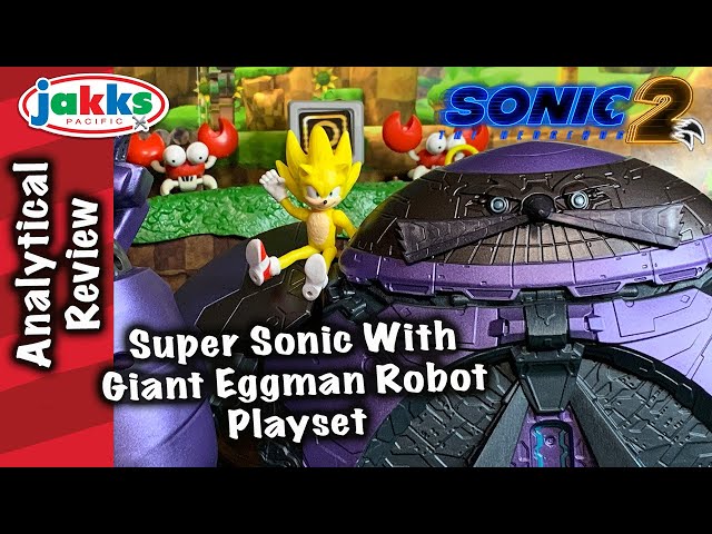  Sonic the Hedgehog 2 Movie Giant Eggman with Super