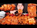 ASMR MUKBANG | 직접만든 버섯 해물찜 FLEX 먹방 SPICY SEAFOOD BOIL & MUSHROOMS OCTOPUS EATING SOUNDS