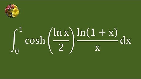 Solving a Definite Integral with Fundamental Techniques