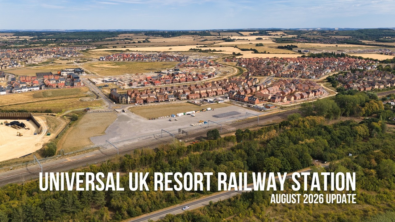 Universal UK Railway Station Update – Surveying & Site Activity at Wixams
