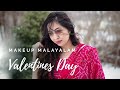 Valentines Day Makeup Malayalam 2021  Pink Makeup Look