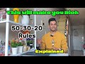 The 50-30-20 Rule Explained: The Smartest Way to Manage Your Money