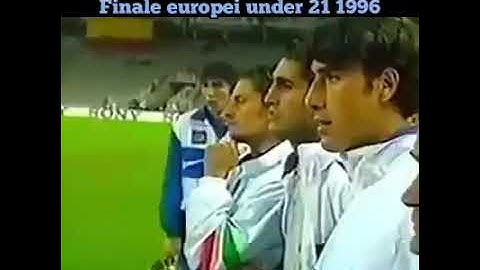 Italia Spagna   campione d'Europa Under 21 1996