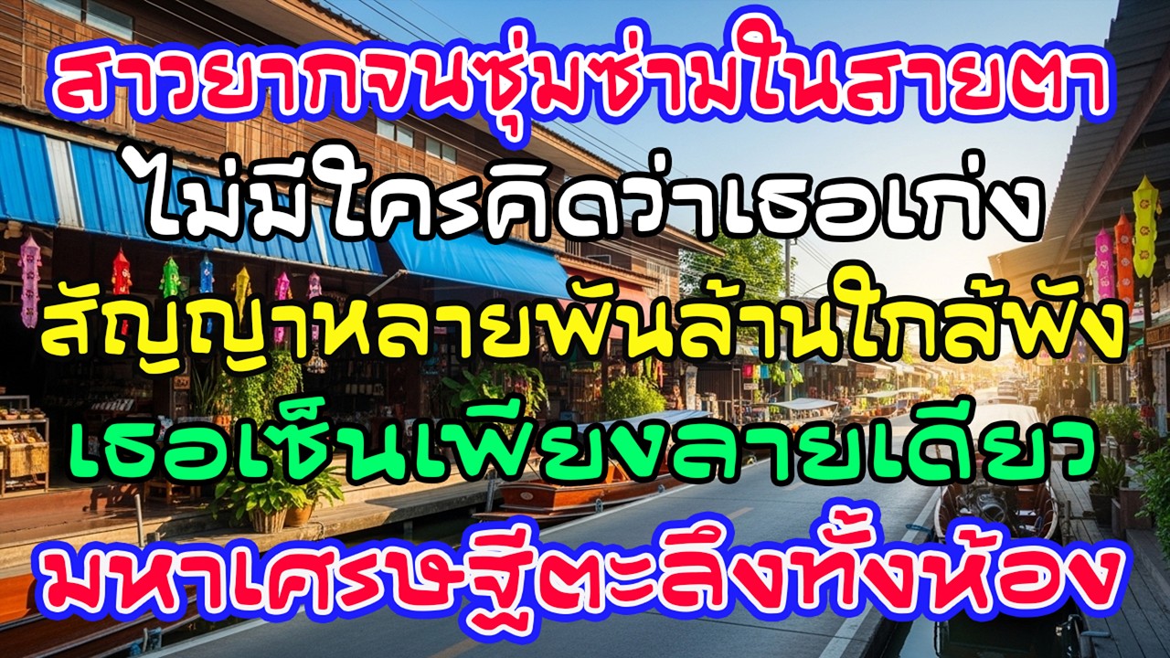 สาวยากจนซุ่มซ่าม เซ็นชื่อเดียวกู้สัญญาหลายพันล้าน—มหาเศรษฐีอึ้ง