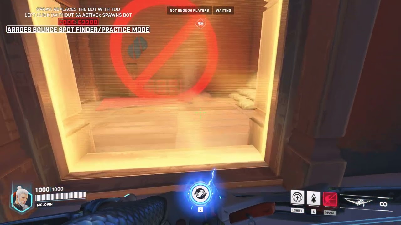 Overwatch 2 Shambali Monastery Hanzo lineup on defense