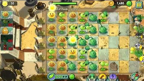 Plants vs zombies 2 pyramid of doom part 1 [es,en,pl]