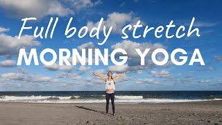 10 MIN MORNING YOGA  - FEEL GOOD FULL BODY STRETCH