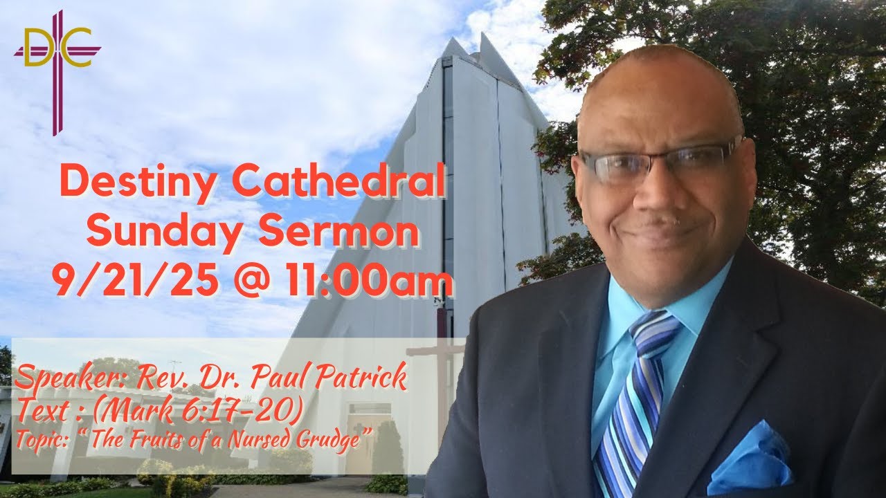 Fruits Of A Nursed Grudge Rev. Dr. Paul Patrick