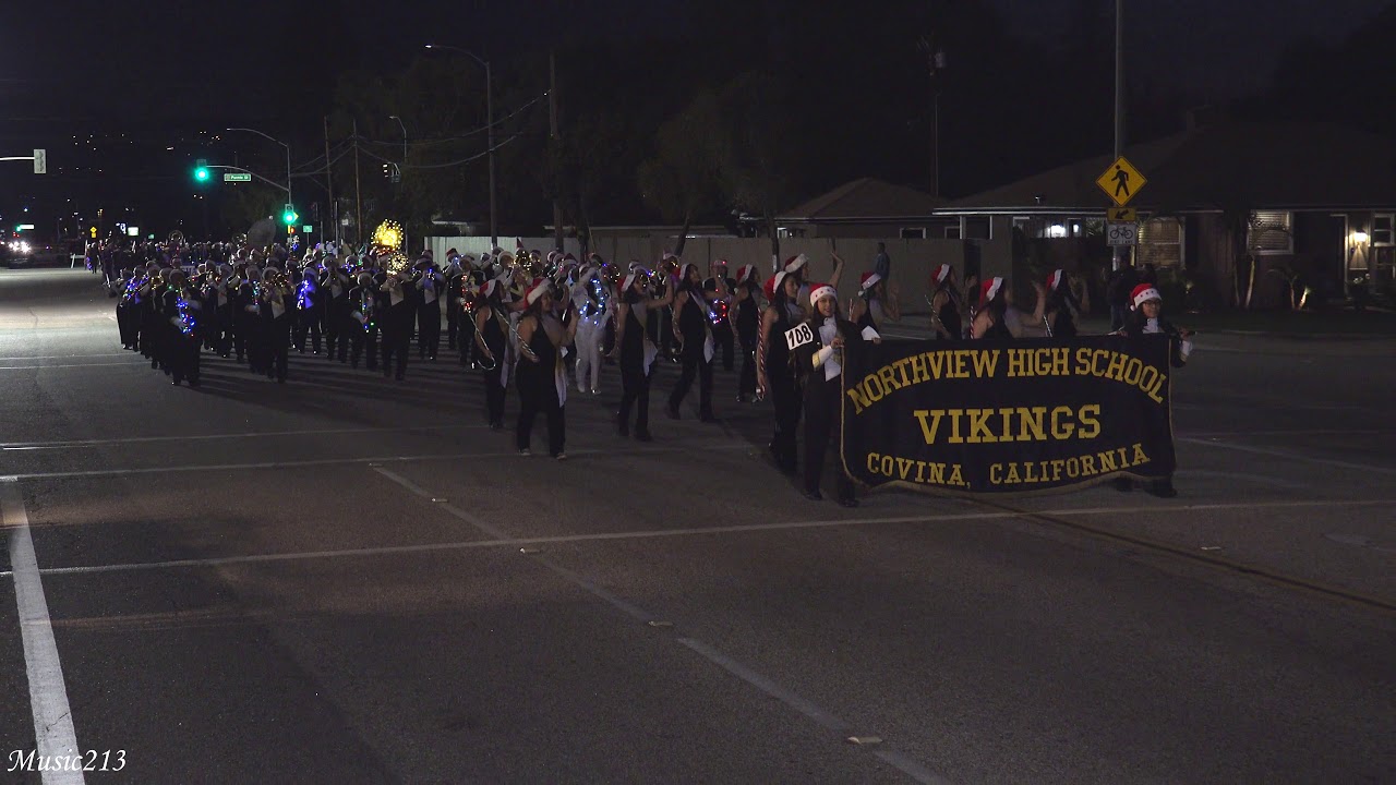 Northview HS - 2018 Covina Christmas Parade - YouTube