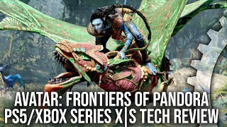 Avatar Frontiers Of Pandora - Ps5Xbox Series Xs Tech Review - Graceful Scaling Vs Maxed Pc