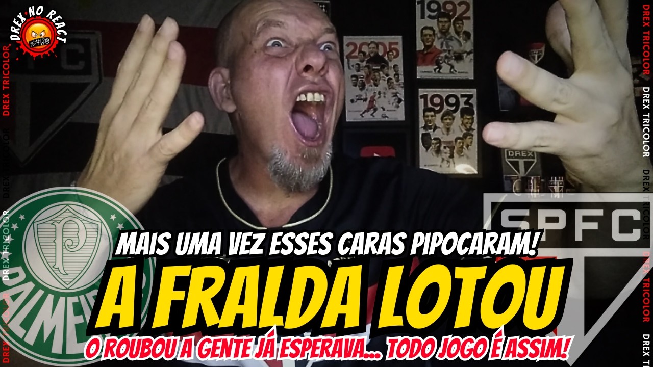 REACT! ELIMINAÇÃO PIPOCADA E FRALDA CHEIA | PALMEIRAS 2 x 1 SÃO PAULO | PAULISTÃO 2026