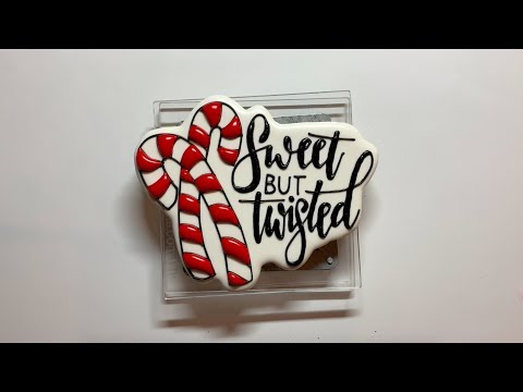 Candy Cane Sugar Cookie