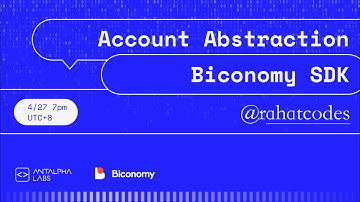 Intro to AA + the Biconomy SDK