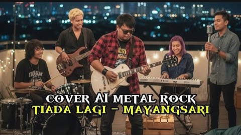 Cover AI rock metal, Tiada Lagi - Mayangsari | lagu pop rock jadul keren | song edit by umah video