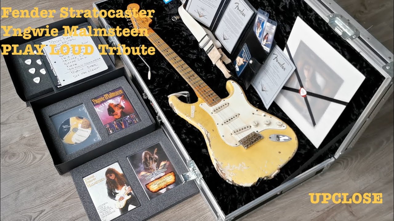 In Detail: Fender Stratocaster Yngwie Malmsteen 'PLAY LOUD' Sound