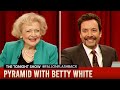 Pyramid with Betty White | Fallon Flashback (Late Night with Jimmy Fallon)