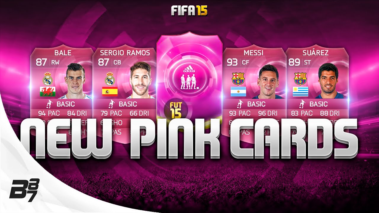 fifa 15 pink cards