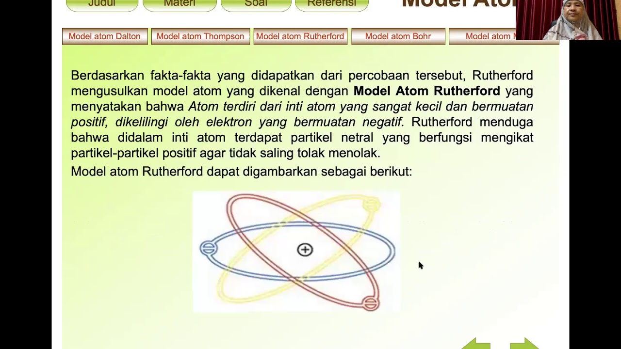 Materi fisika modern tentang model atom 
