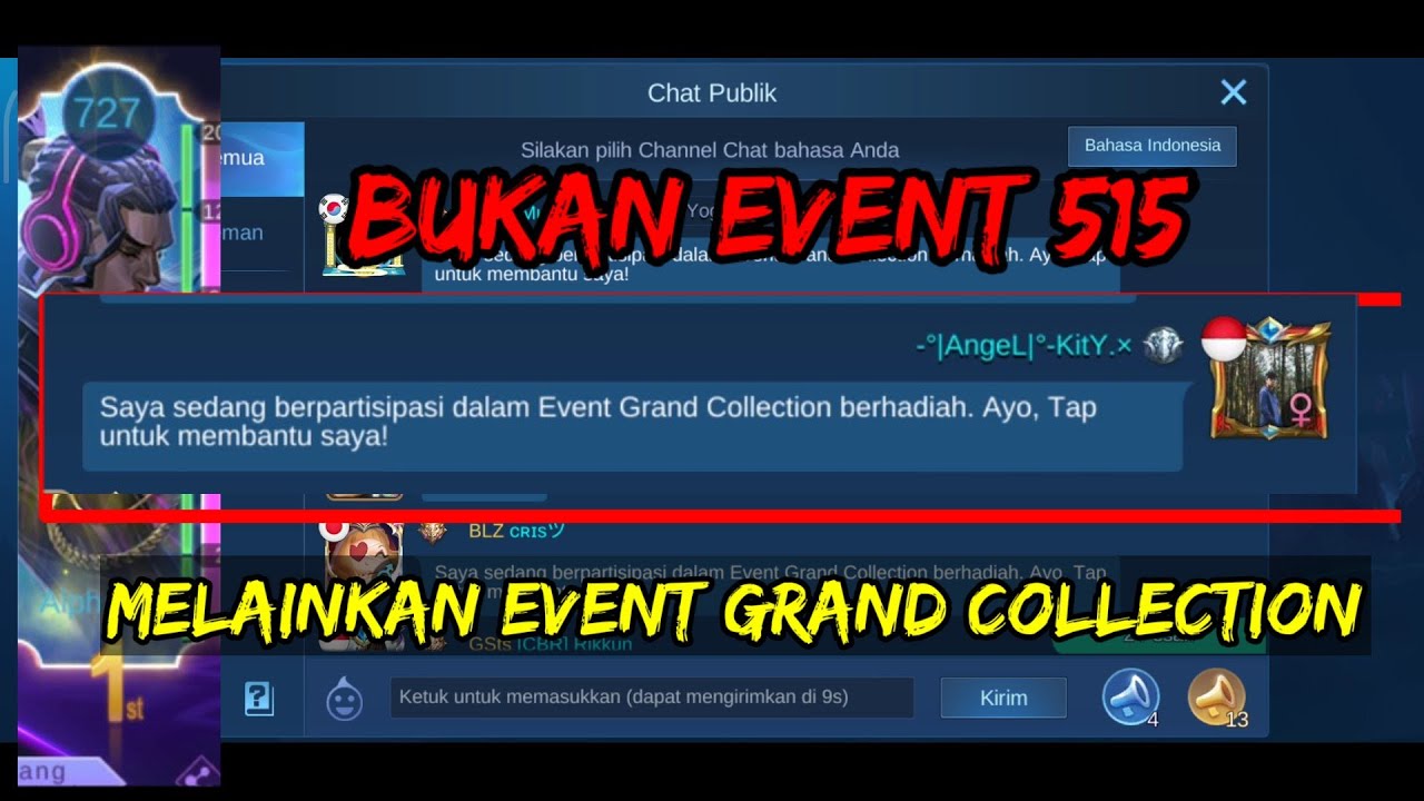 PENJELASAN BUG TERBARU EVENT 515 MENGGUNAKAN VPN | APAKAH MASIH BISA ???