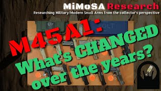 Evolution of Colt's Custom Shop M45A1