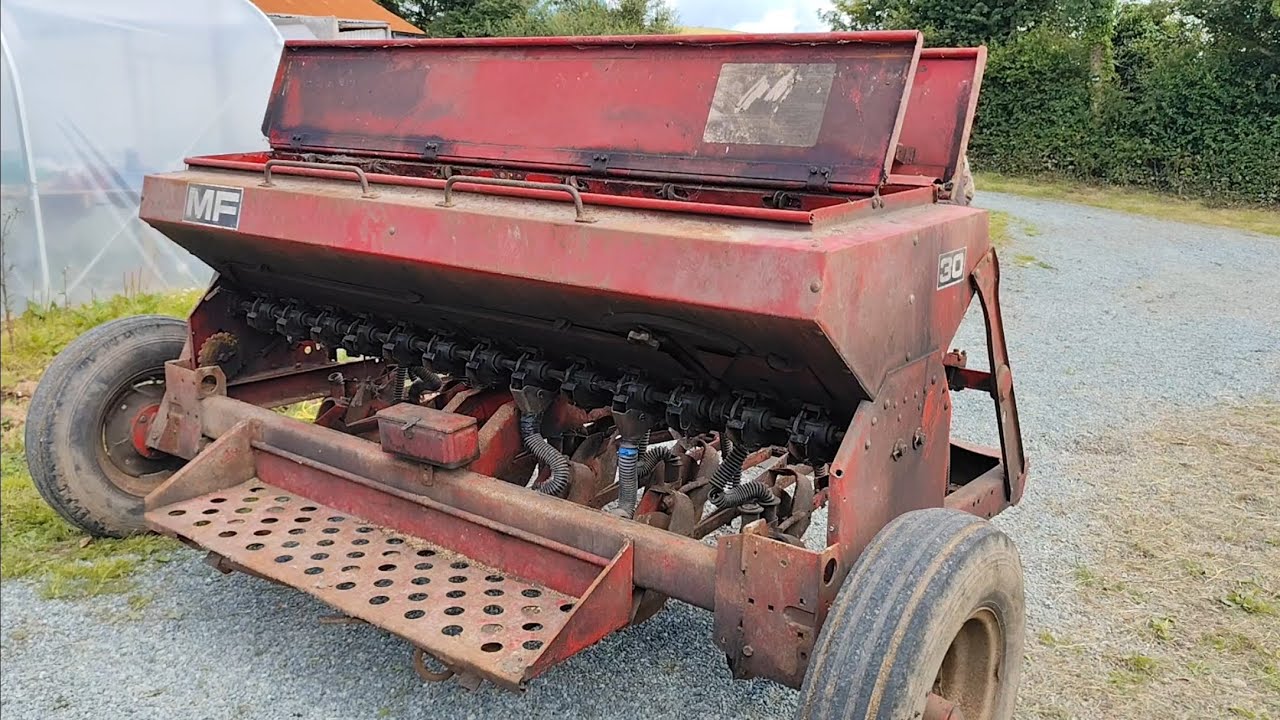 Massey Ferguson 30 Vintage Seed Drill Arrives!